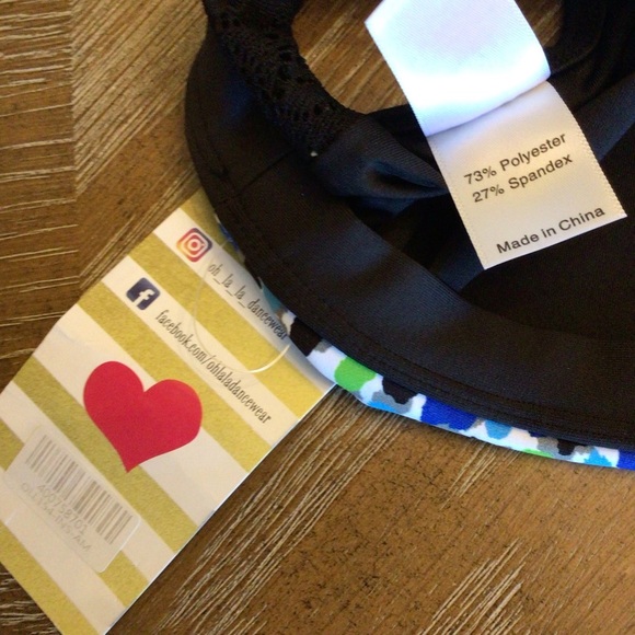 Oh La La Dancewear Womens Next Level Blue Bra Top & Brief Dance Set Size AM - Picture 14 of 16